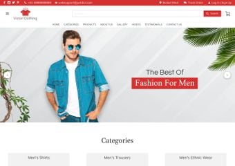 Best FREE Men Fashion and Clothing Website Templates