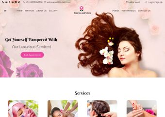 Best FREE Beauty Salon and Spa Services Website Templates