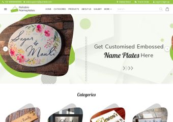 Best Free Name Plate Manufacturer Website Templates