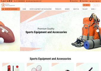 Best FREE Sports Equipment and Accessories Website Templates