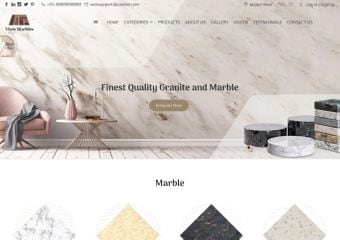 Handmade Theme - Marble - Ecommerce Website Template