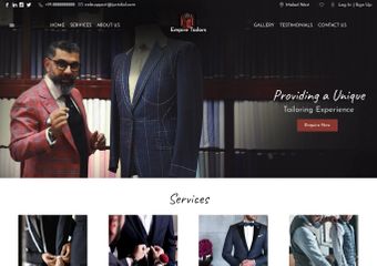 Tailoring website discount