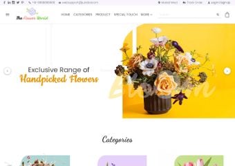 Flower Shop Website Template