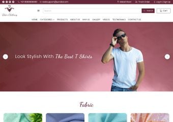 Fabric Manufacturers|T shirt Manufacturers|Winter Clothing Free Website Templates