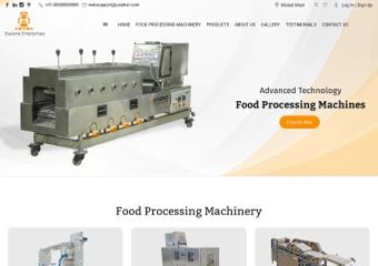 food processing machinery manufacturers