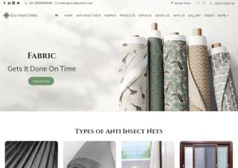 Anti Insect Nets|Fabric Manufacturers Free Website Templates