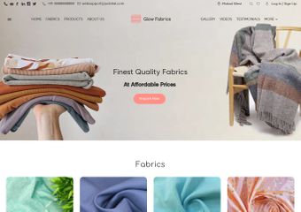 Fabric Manufacturers Free Website Templates