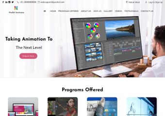 Best FREE Multimedia and Animation Training Institute Website Templates