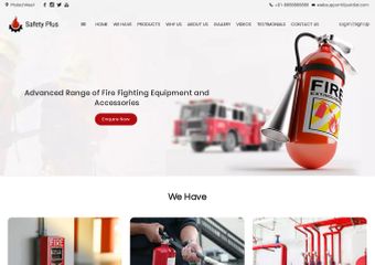 Best Free Fire Fighting Equipment And Accessories Website Templates