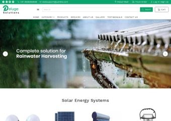 Best FREE Rain Water Harvesting System and Solutions Website Templates