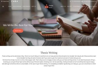 Best FREE Thesis Writing and Editing Services Website Templates