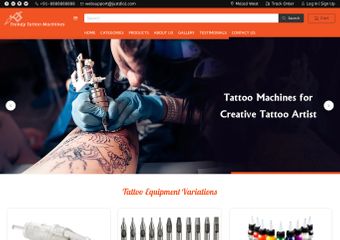 Inks Tattoo Supplies Tattoo Shop Stock Image  Image of footwear blue  183542287