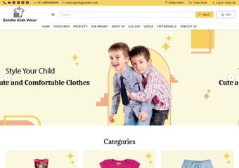 Best websites for children's clothing store