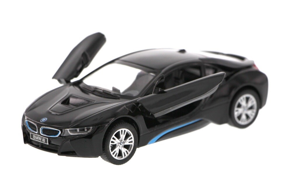 1:36 Scale Die Cast BMW I8 Series Toy Car Model With Openable Doors - Metal Pull Back Luxery Car ...