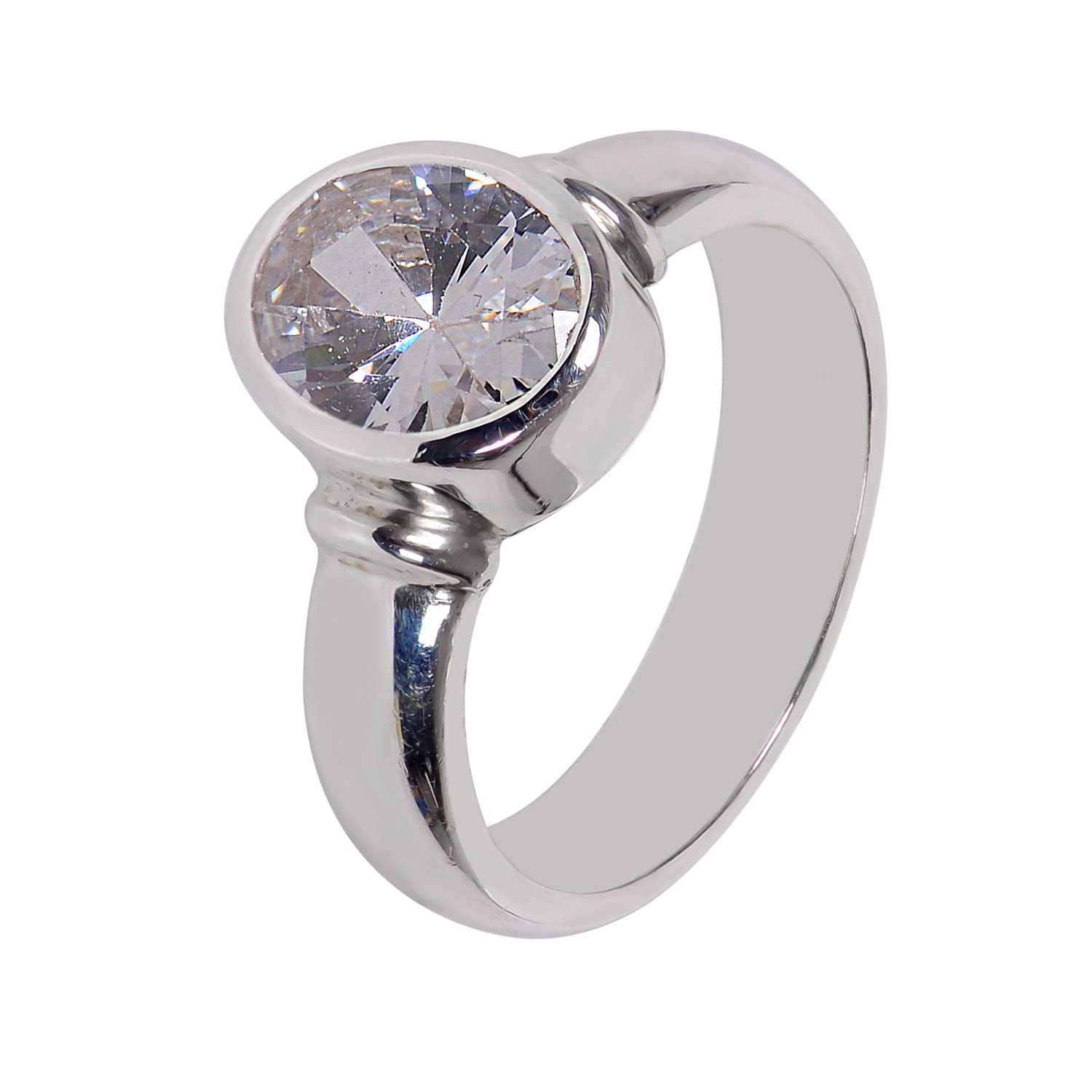 Anguthi Tula Rashi Stone Opal Ring For Taurus Zodiac