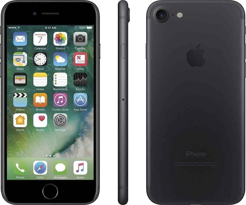 iPhone 7 ( 32 , Black ) - Mobile Phone - MGR mobile service 