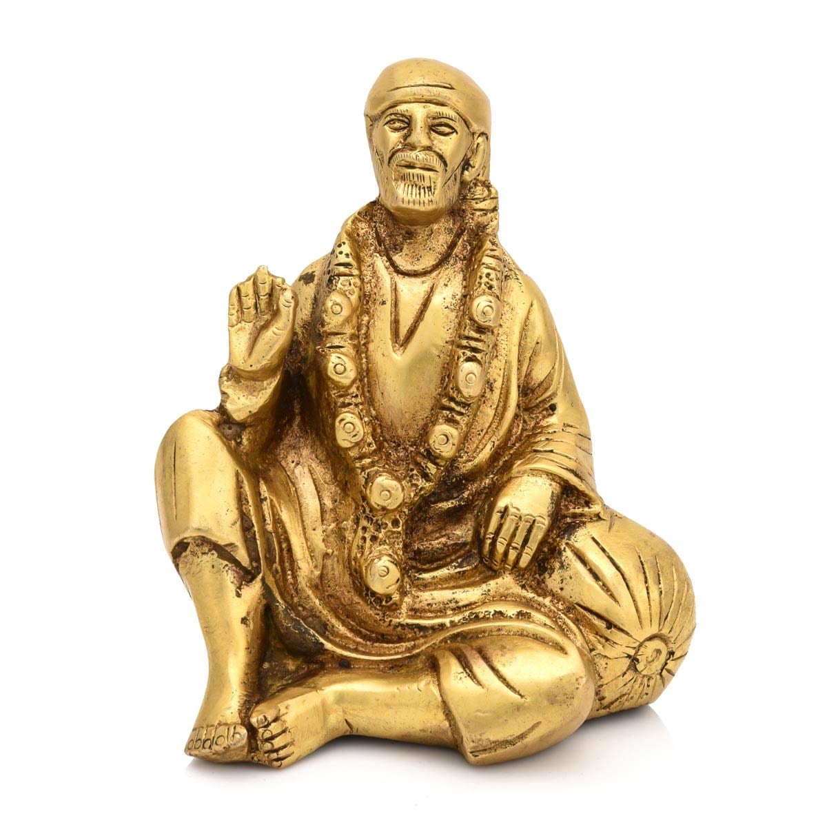 Buy/Send Brown & Blue Gold Foil Sai Baba Pooja Box Online- FNP
