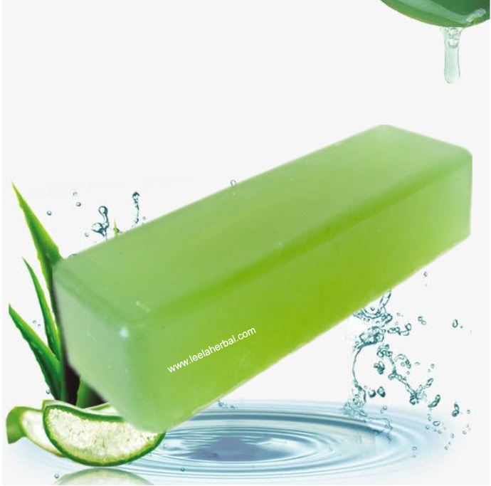 MIHIKA-Neem Aloe Vera Melt and Pour Clear Soap Base for Soap