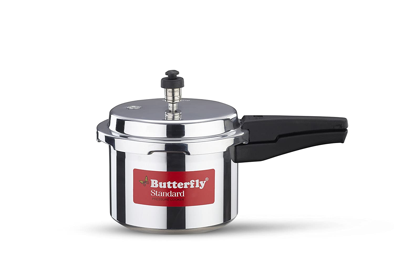 Butterfly Standard Aluminium Pressure Cooker 3 Litre Pressure