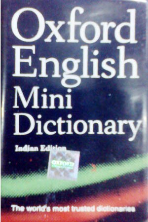 Oxford english minidictionary