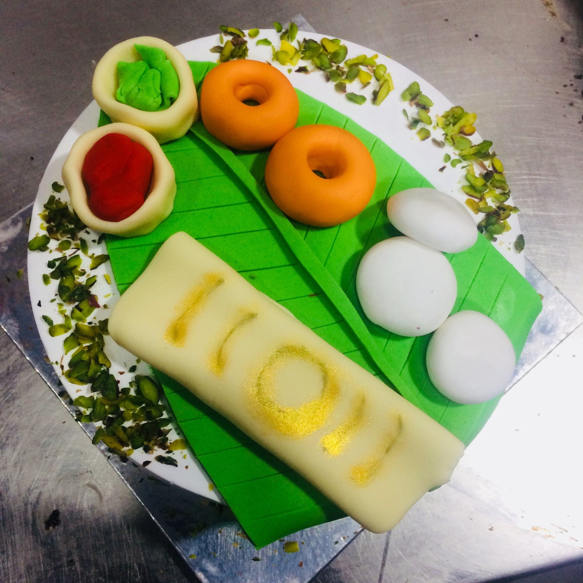 Cakewalk khopoli - Vanilla flavour cake of IDLI DOSA THEME WITH FONDANT  TOPPERS. | Facebook