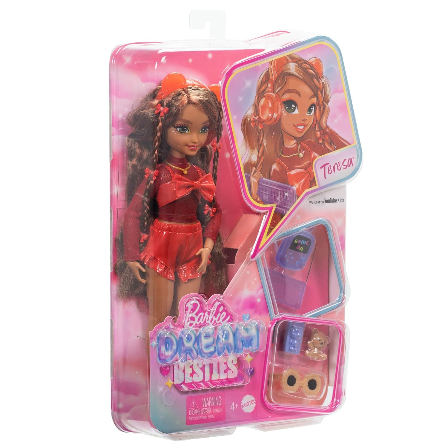 Barbie Dream Besties Doll With Accessories - TERESA | HYC20 - Doll