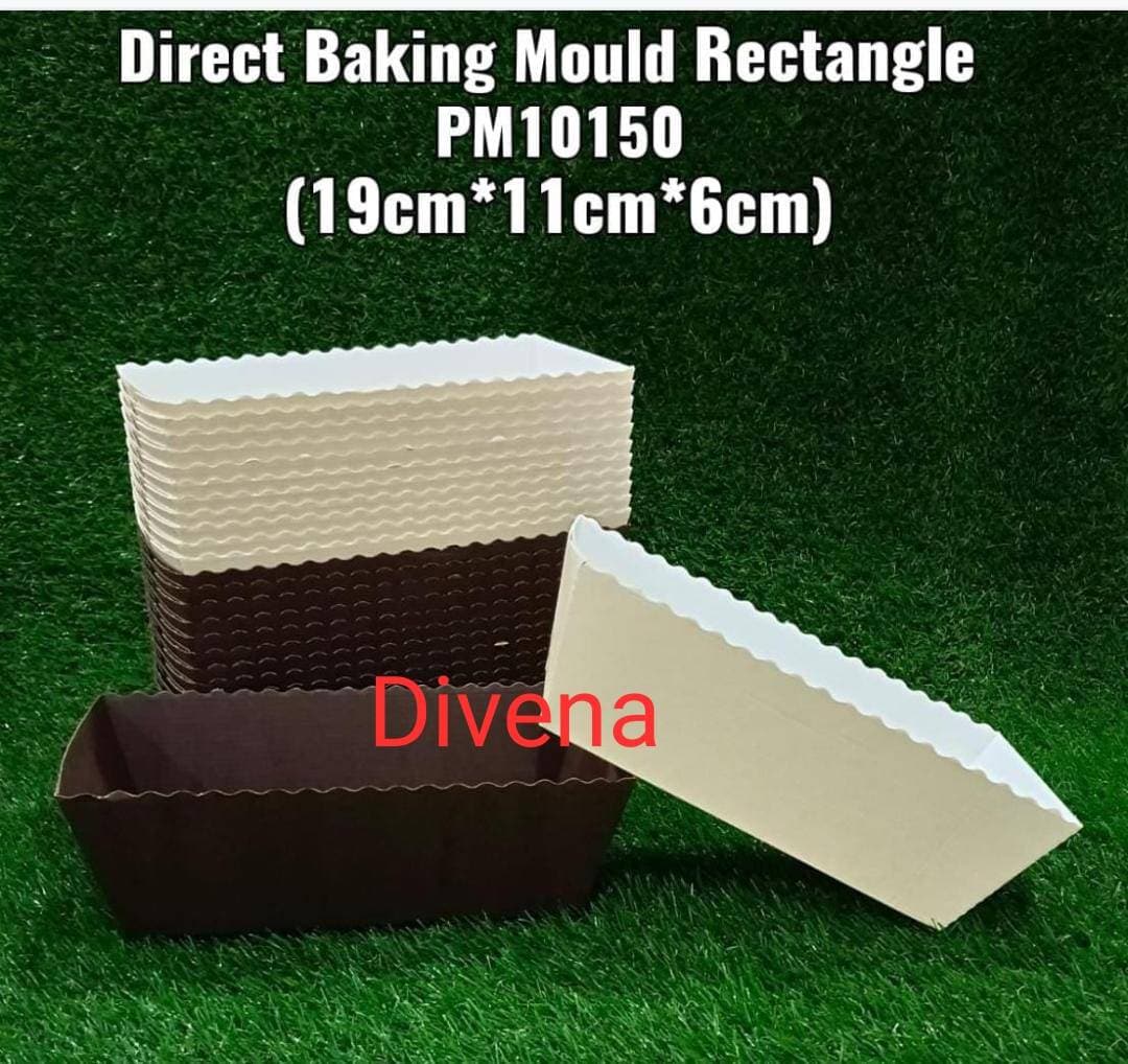 Buy noble foods Rectangle Paper Cake Mould 1 Cavity (Pack of 10) Online at  Best Prices in India - JioMart.
