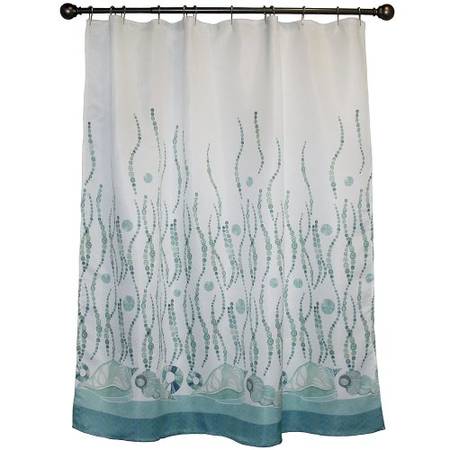 Bacova Guild La Mer Fabric Shower Curtain By Shell Rummel