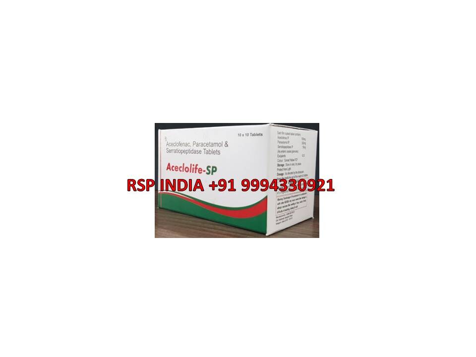 Aceclolife Sp Tablets Ravi Specialities Pharma Pvt Ltd Ramalinganagar South Trichy Tamil Nadu