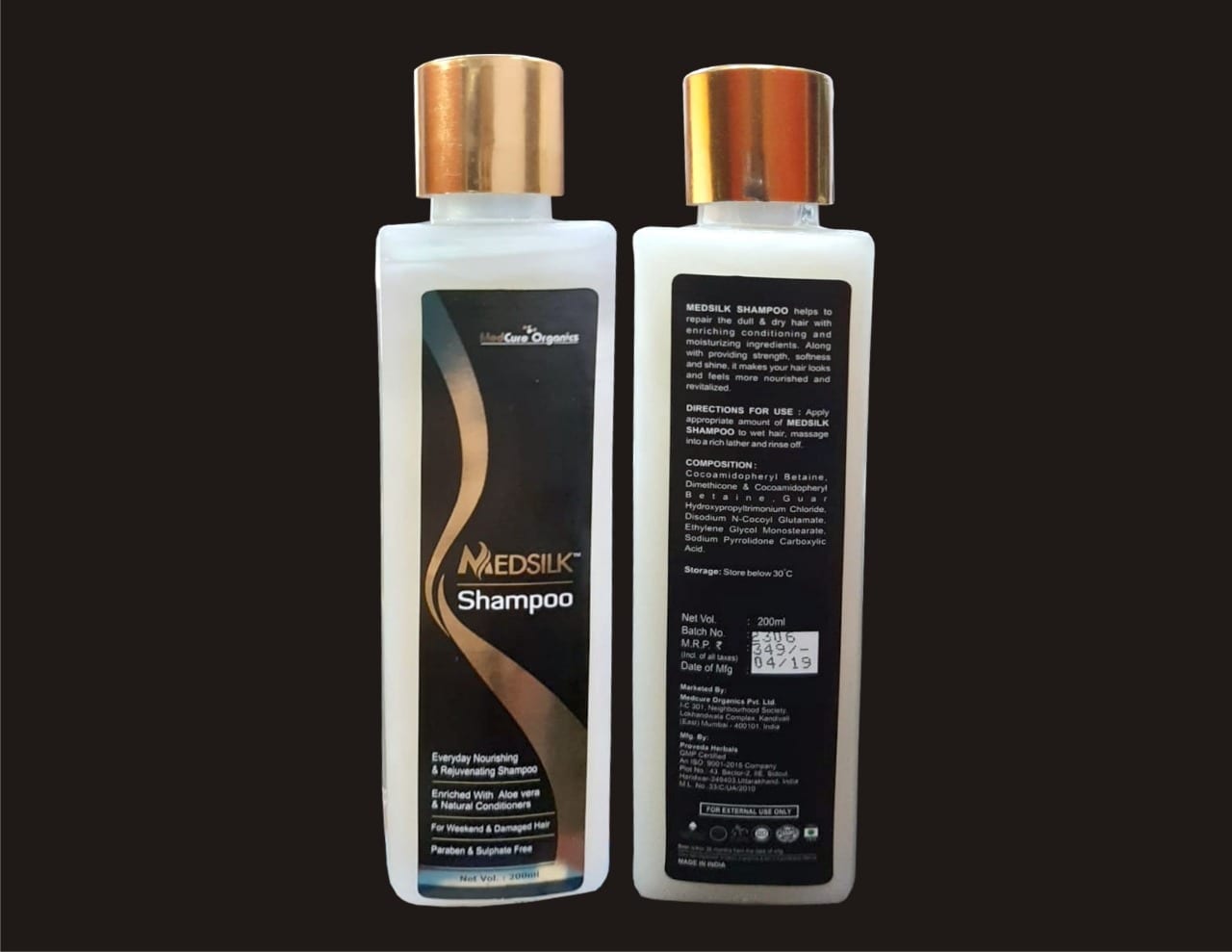 Medsilk shampoo for daily hair wash - Hair Shampoos - Maya Skin Cosmetology  And Laser Clinic, Vazirabad Nanded, Nanded, Maharashtra