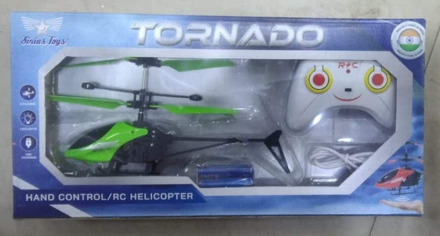 100 rupees remote control helicopter