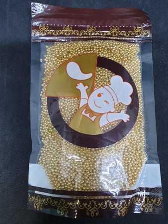 Gold Decorative Balls 00 100gm Non Edible Sugar Sprinkles