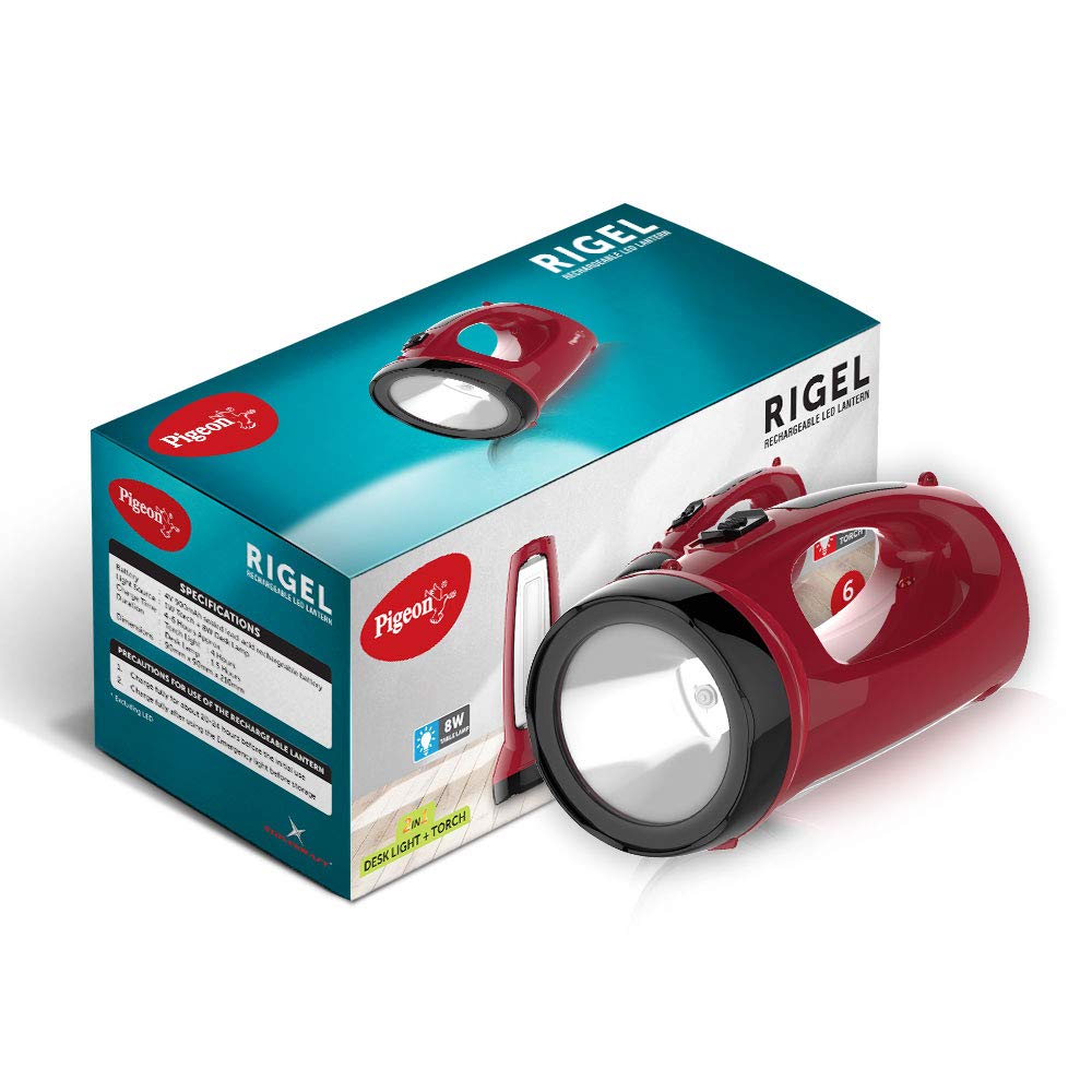 pigeon lumino rechargeable lantern