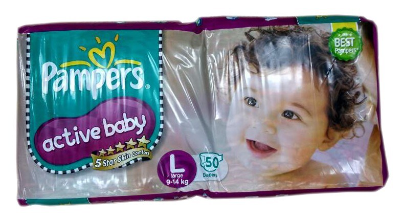 pampers active baby l