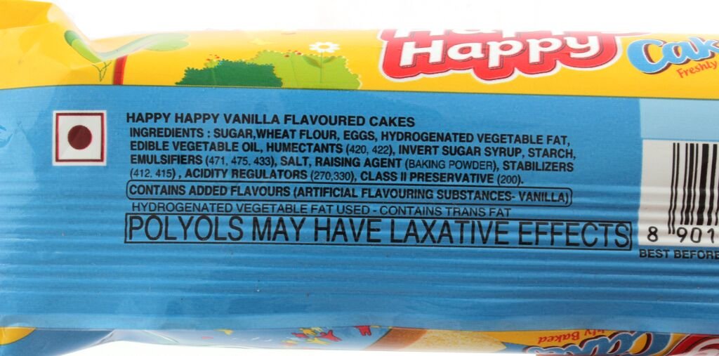 Parle Happy Happy Vanilla Cake 40 Gm Cakes &amp; Pastries