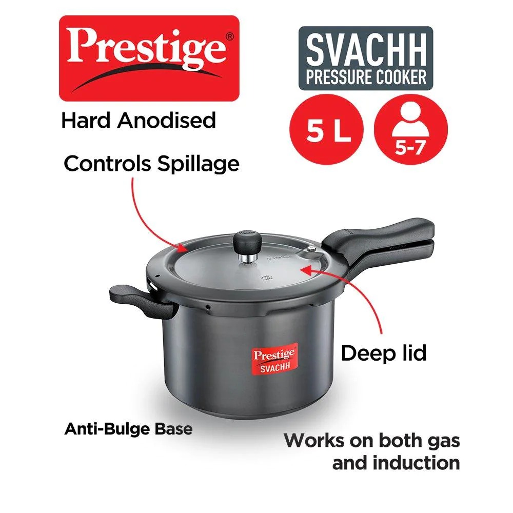 Premier Hard Anodized Handi Pressure Cooker | Buy Pressure Cooker 3 L