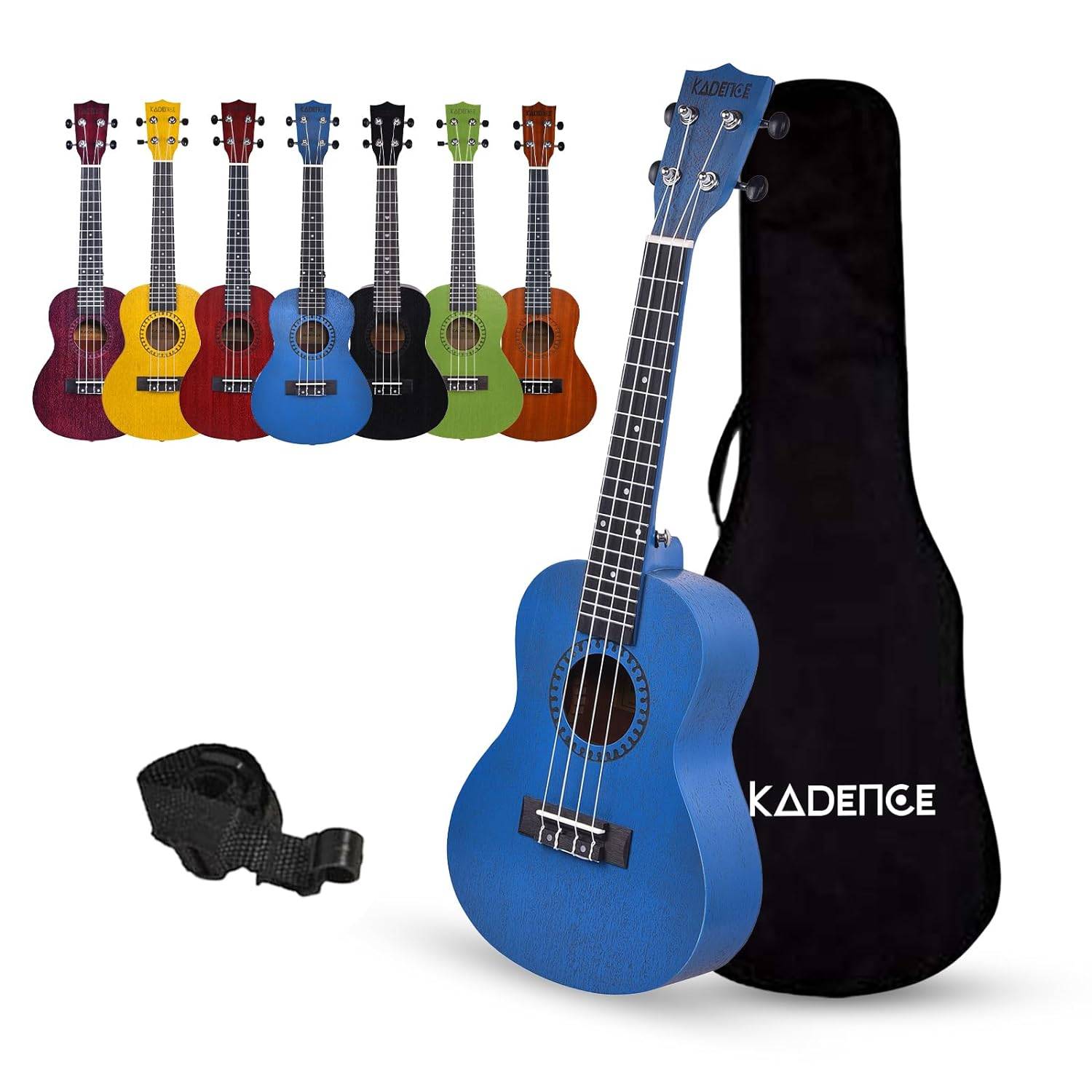 Buy Kadence Acoustica Guitar 36” Ash Wood with Inbuilt Tuner.