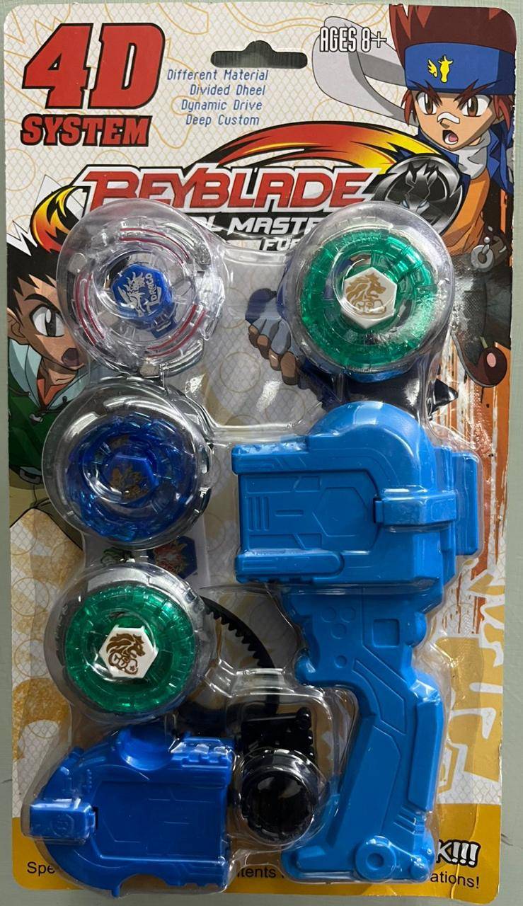 AS Beyblade Metal Masters Fury 4D System - Beyblade Metal Masters