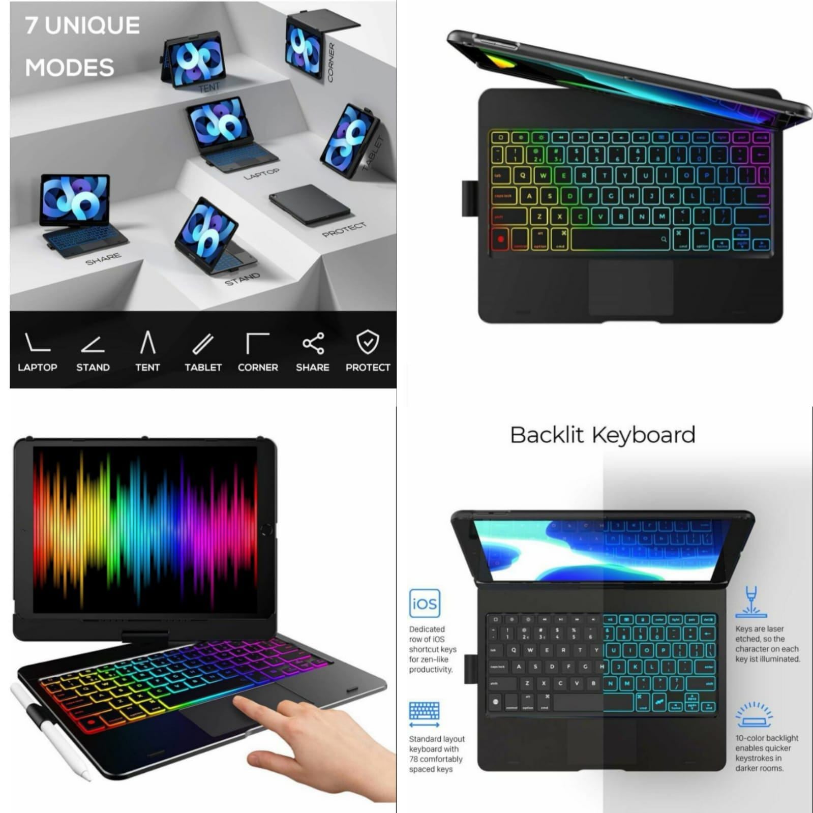 Flexbook fashion 7 in 1 Keyboard Case