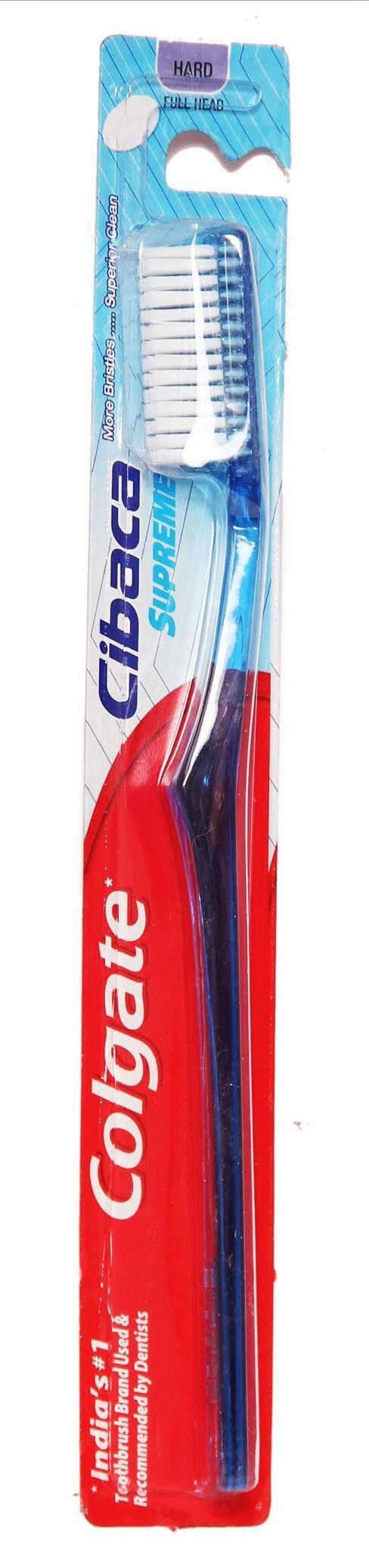 colgate cibaca supreme hard toothbrush