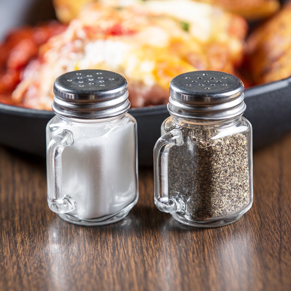 Mini salt best sale and pepper shakers