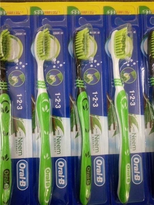 oral b neem brush