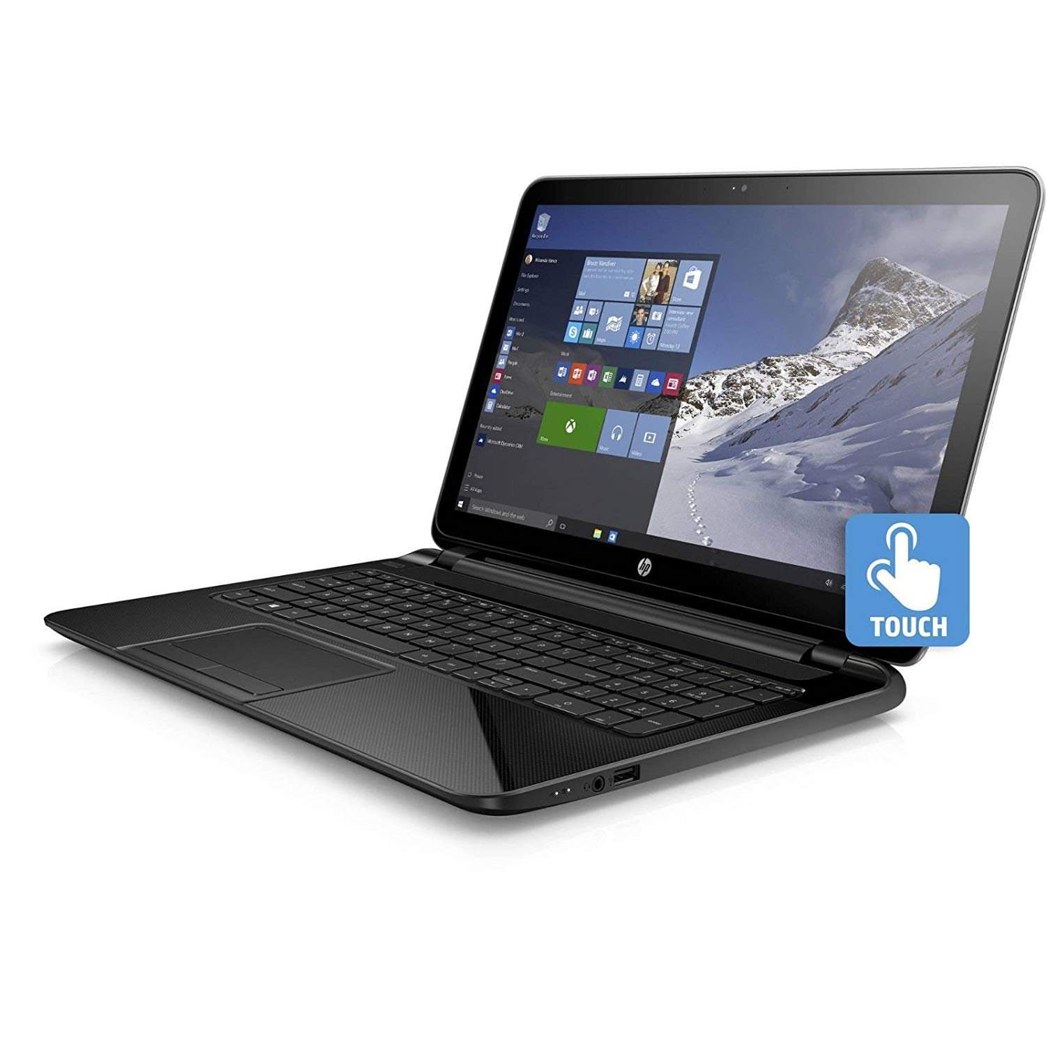 Hp High Performance 15 6 Inch Hd Wled Backlit Touchscreen Laptop Pc Amd Quad Core A8 7410 Apu 2 2ghz 4gb Ram 500gb Hdd Wifi Hdmi Radeon R5 Graphics Windows 10 Black Laptops Aiman Store Of