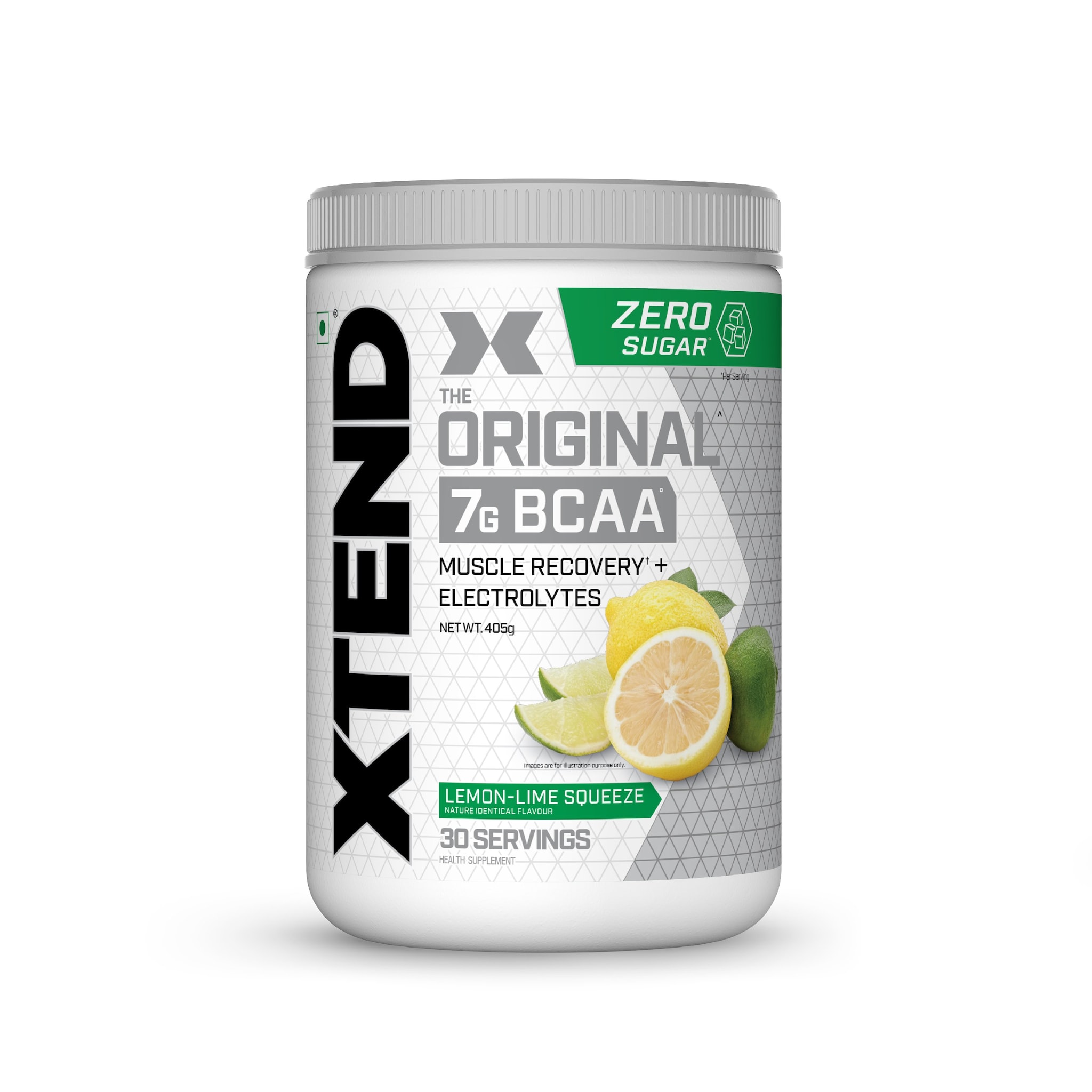 カイト BCAA&C4 Xtend BCAA - 408 gm (0.89 Lb), Lemon Lime Squeeze (Ind