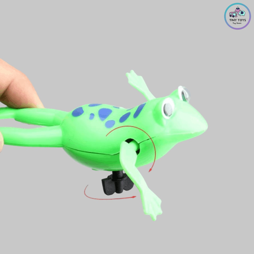 Tiny Toys Key Operated Swimming Frog Bath Toy For Kids Pack of 2 Pretend Play LUCKYPOT Royapuram Chennai Tamil Nadu