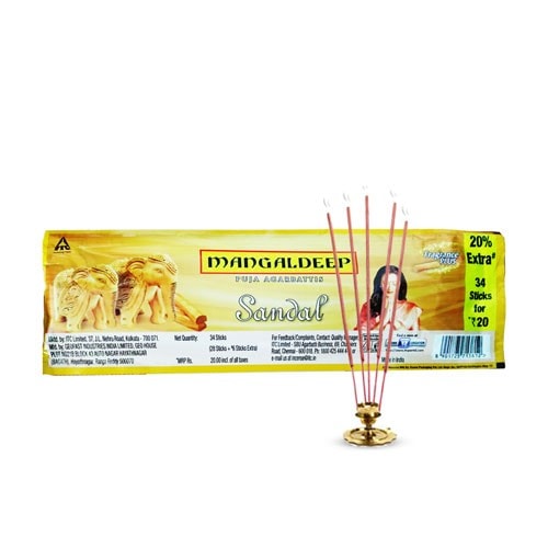 Omega Sandal Gold Premium Incense Sticks - INCENSE - AGARBATHI INCENSE  STICKS - Sri Prarthana Enterprises Chennai