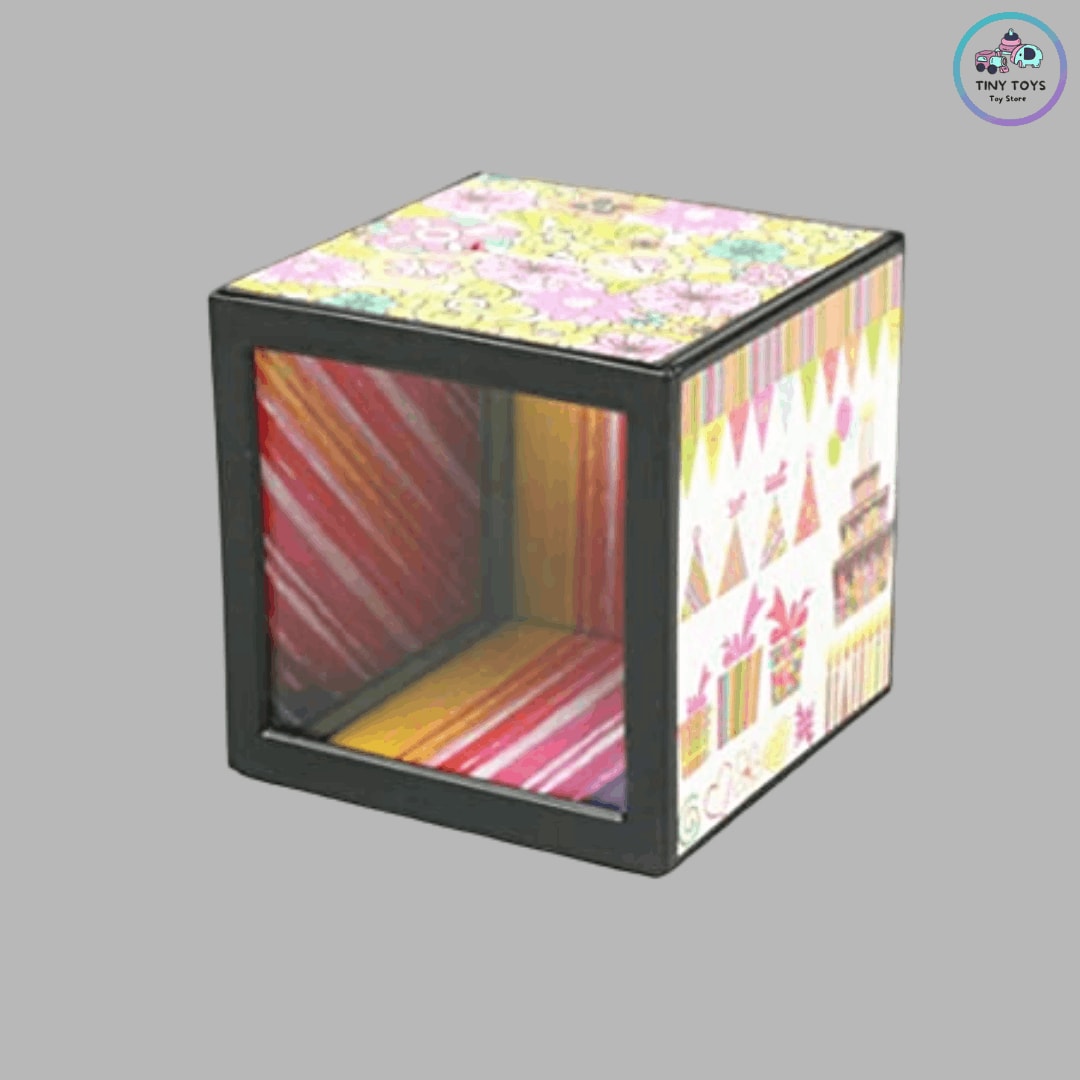 Tiny Toys 3D Transparent Maze Magic Cube Puzzle Toys In Improve
