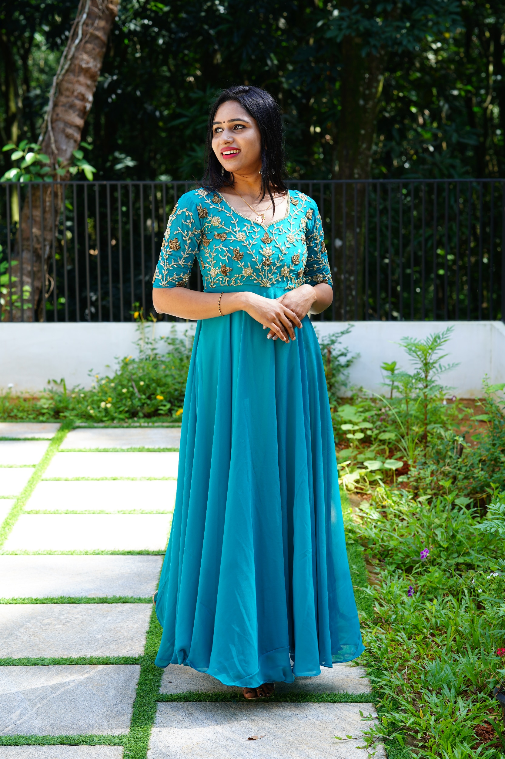 Actress Bhama In Red Long Dress 003  Kerala9com