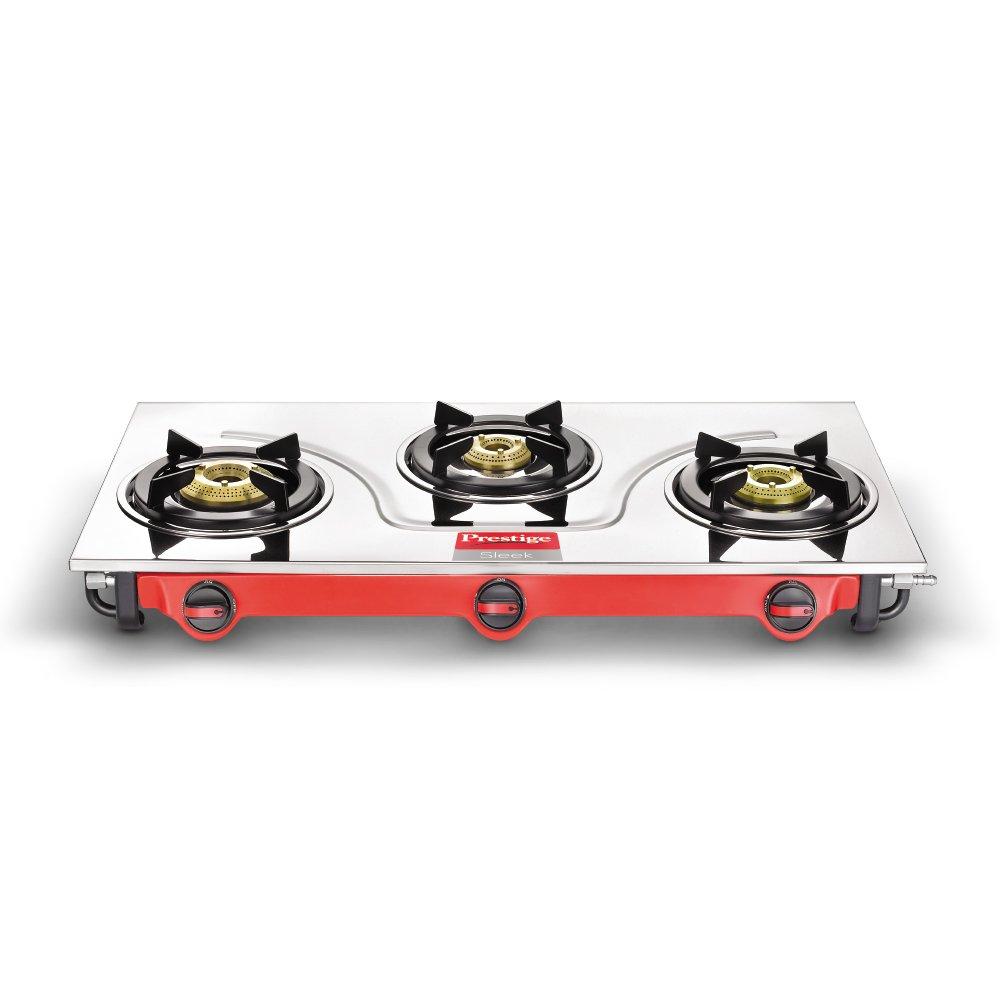 prestige iris 3 burner gas stove