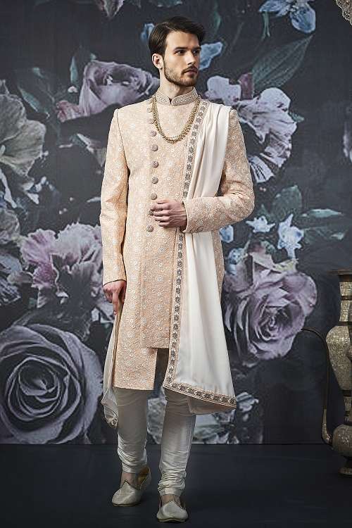 Cross sherwani hot sale